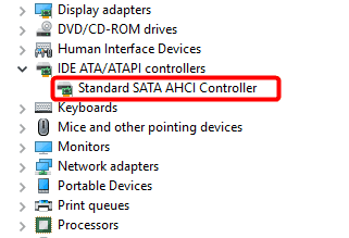 what is ide ata atapi controllers driver